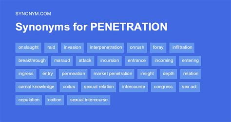 synonyms for penetrate|penetrate synonym and antonym.